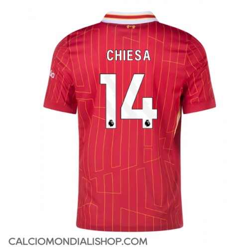 Maglie da calcio Liverpool Federico Chiesa #14 Prima Maglia 2024-25 Manica Corta